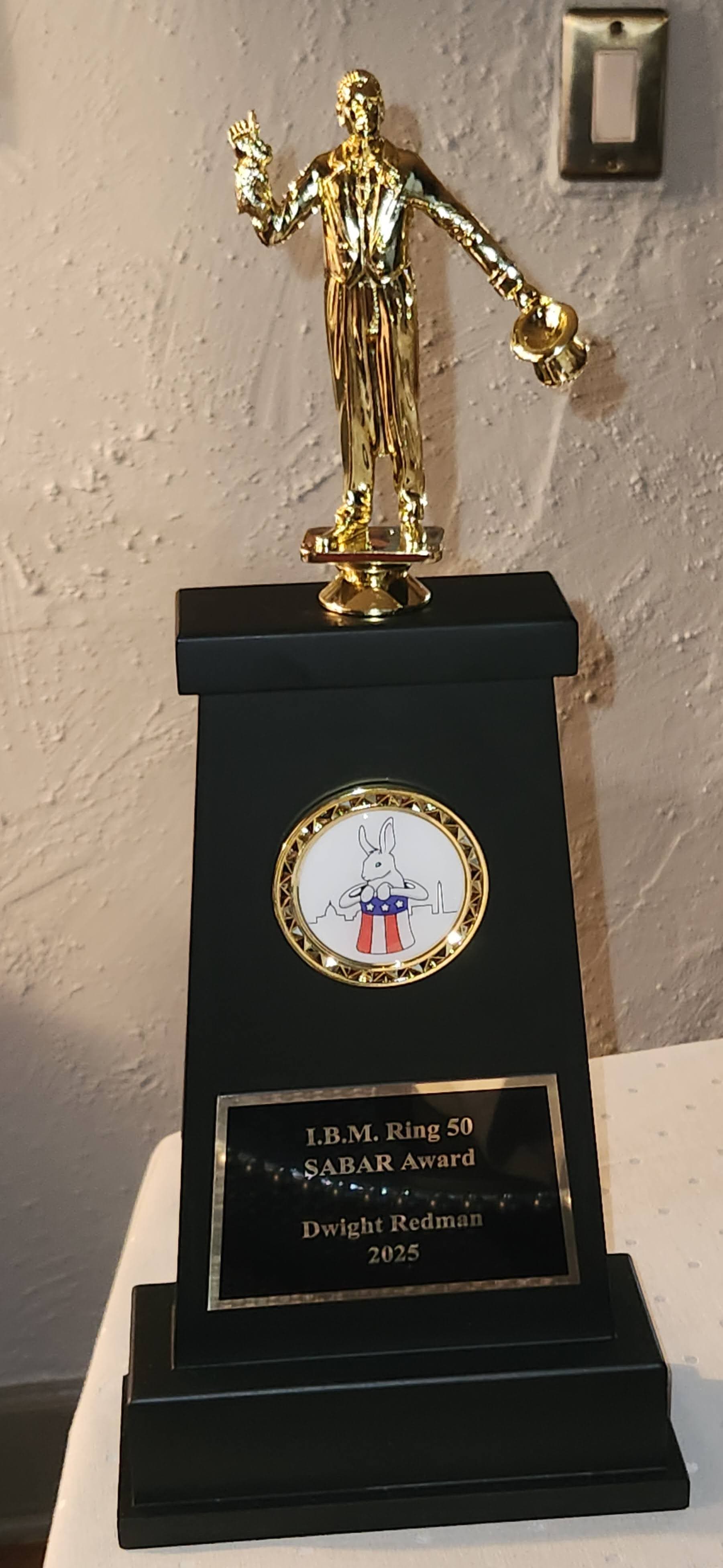 Dan Lacey Trophy - DC Best Magician Award.