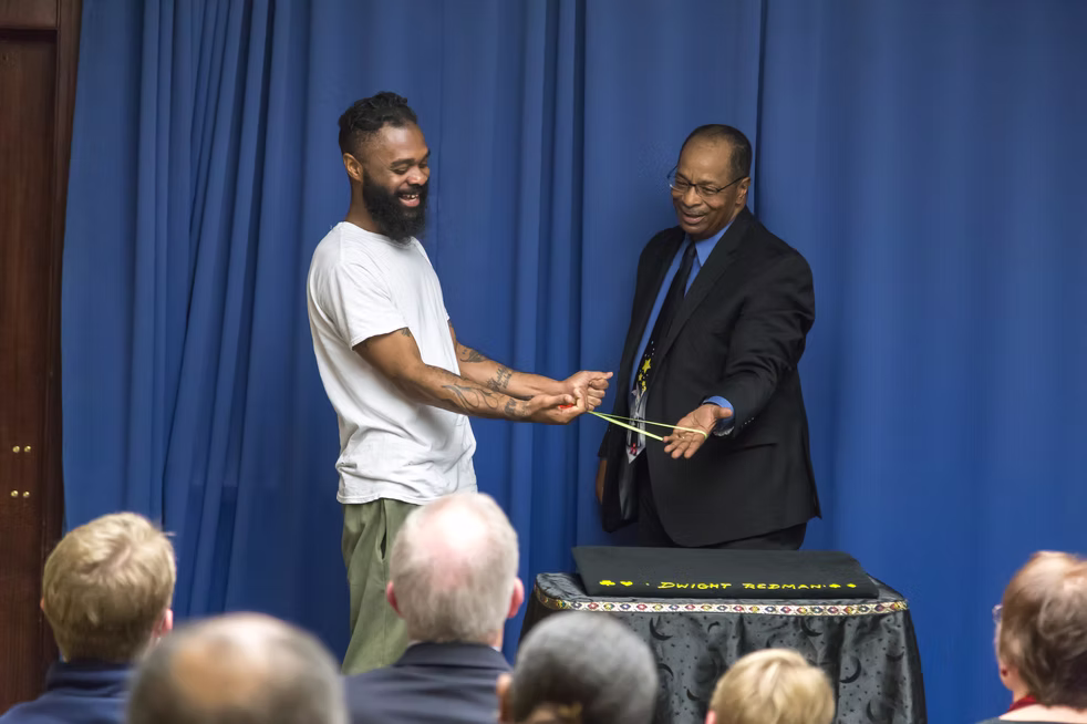 Masterful sleight of hand presentation.